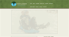 Desktop Screenshot of custerlutheran.com